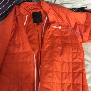 Hurley Spring Quilted Jacket Size Large